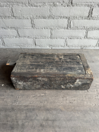 Houten bak met schuif nr.2