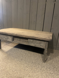 Old barn salontafel met schuif