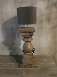 Tafellamp blokpoot 50cm