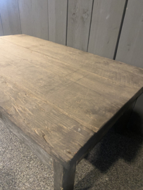 Old barn salontafel met schuif