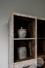 Voorraadkast Pantry oud hout