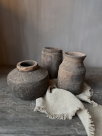 Uniek houten kruikje xs nr.2