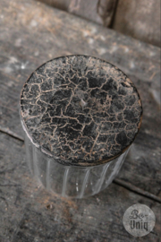 Glazen voorraadpot bewerkt small