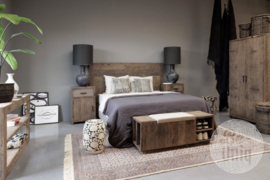 Bed hoofdbord oud hout