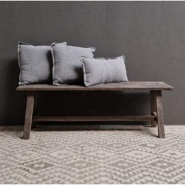 Luksa sierkussen 100% linnen beige  60x30