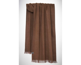 Bufandy sjaal brushed solid praline