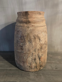 Nepalese houten pot XL nr.4