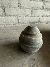 Houten deco bal