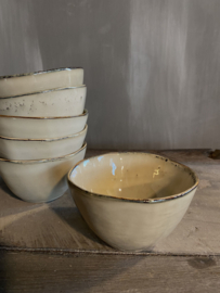 Servies Mica tabo schaal klein creme