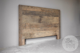 Bed hoofdbord oud hout