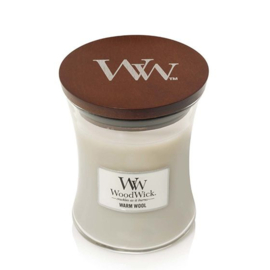 WoodWick candle warm wool