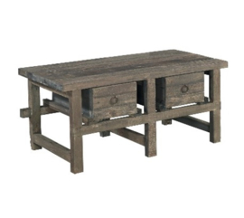 Driftwood console twin met 2 lades