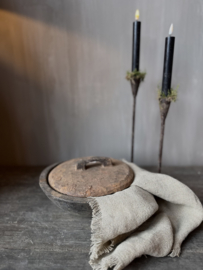 Unieke houten bak met deksel S nr.1