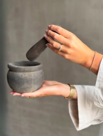 Aura Peeperkorn vijzel met stamper