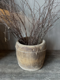 Luksa houten pot antiek nr.3