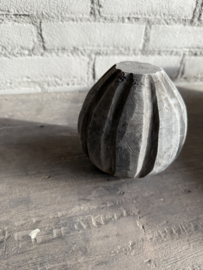 Houten deco bal