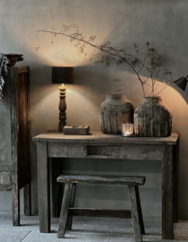 Aura Peeperkorn old farm writingtable met laadje