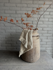 Nepalese houten pot XL nr.2