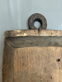 Unieke houten bak met handvat nr.1