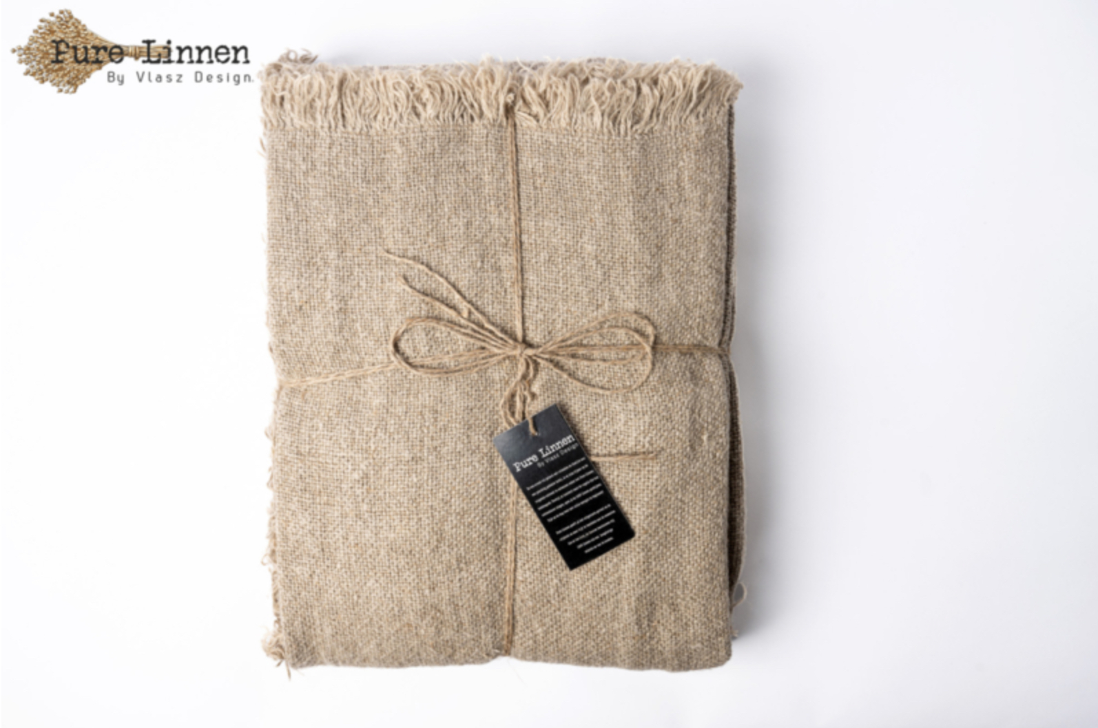 Pure linnen tafelkleed recht 100% linnen Julia naturel