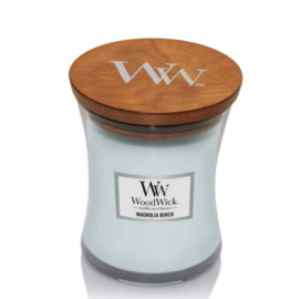 WoodWick candle magnolia birch