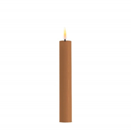 Deluxe led dinner candels caramel 15cm