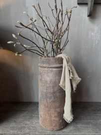 Nepalese houten pot XL nr.4