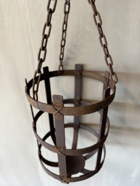 Metalen roestige hanger