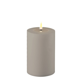 Deluxe outdoor led candle grey 10x15