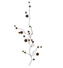 Kunst deco Kerstbel L roest