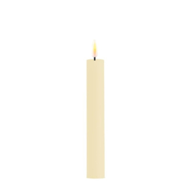 Deluxe led dinner candles cream 15cm