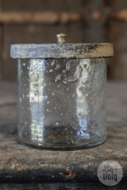 Glazen pot met deksel Lotte medium