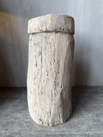 Nepalese houten pot XL nr.3