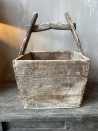 Unieke houten rijstbak nr.2