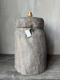 Aura Peeperkorn lamp oude vijzel