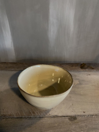 Servies Mica tabo schaal klein creme