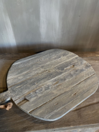 Houten broodplank grey finish