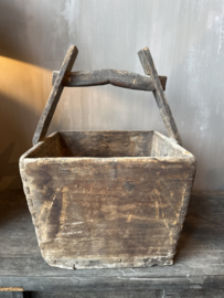 Unieke houten rijstbak nr.2