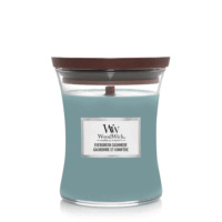 WoodWick candle evergreen cashmere