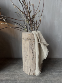 Nepalese houten pot XL nr.3