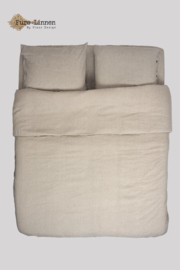 Pure linnen hoeslaken naturel 20cm