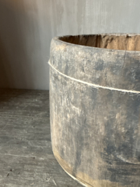 Luksa houten pot antiek nr.4