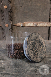 Glazen voorraadpot bewerkt small