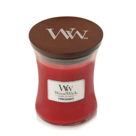 WoodWick candle pomegranate