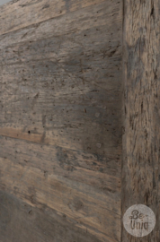Bed hoofdbord oud hout