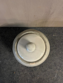 Servies mica tabo suikerpotje grijs