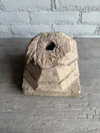 Unieke houten poer nr.1