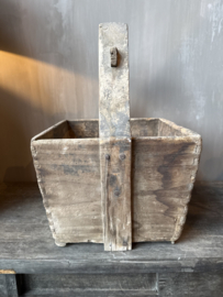 Unieke houten rijstbak nr.2
