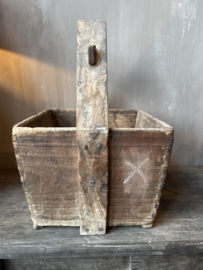 Unieke houten rijstbak nr.2