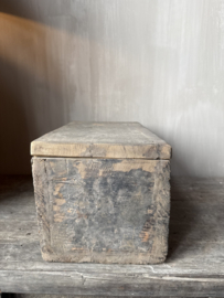 Unieke houten kistje